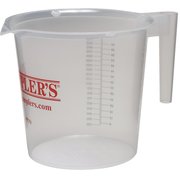 Gemplers Polypropylene Measuring and Calibration Pitchers 2 QT MaC Pitcher